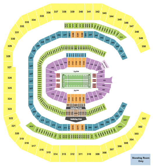 Mercedes-Benz Stadium Celebration Bowl Seating Chart